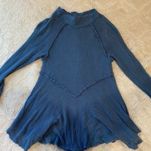 Blue Free People Top